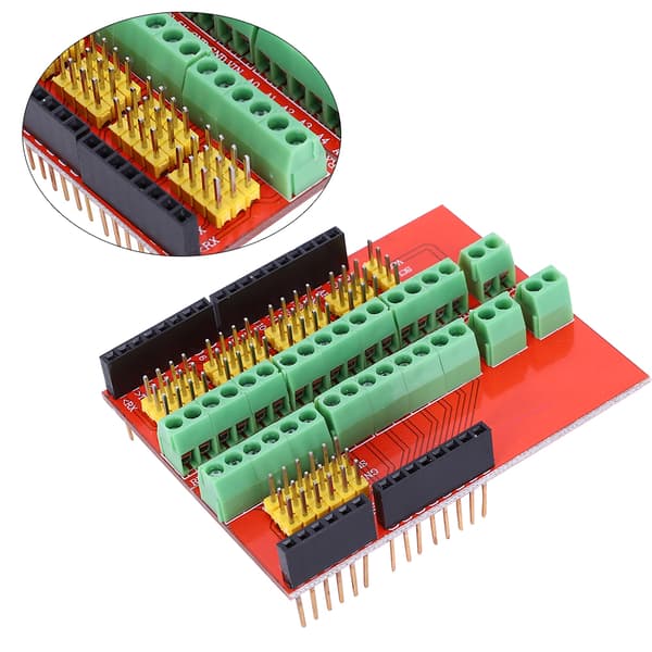 Skrueterminal Shield V3 Stud Udvidelseskort Sæt til Arduino R3, Mediemodul Tilbehør