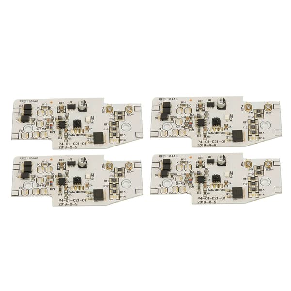 4 STK Solar LED Lys Controller Board til 3.2V 3.7V 6.4V 7.4V 11.1V 12.8V Batterimodul