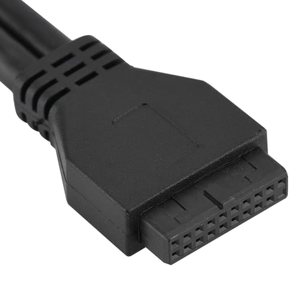 9PIn 19PIN til 2 * USB3.0 + 4 * USB2.0 6 Interface Metal Frontpanel USB Hub