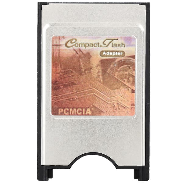 PCMCIA Hukommelseskortlæser CompactFlash PC-kortlæser Plug and Play-adapter
