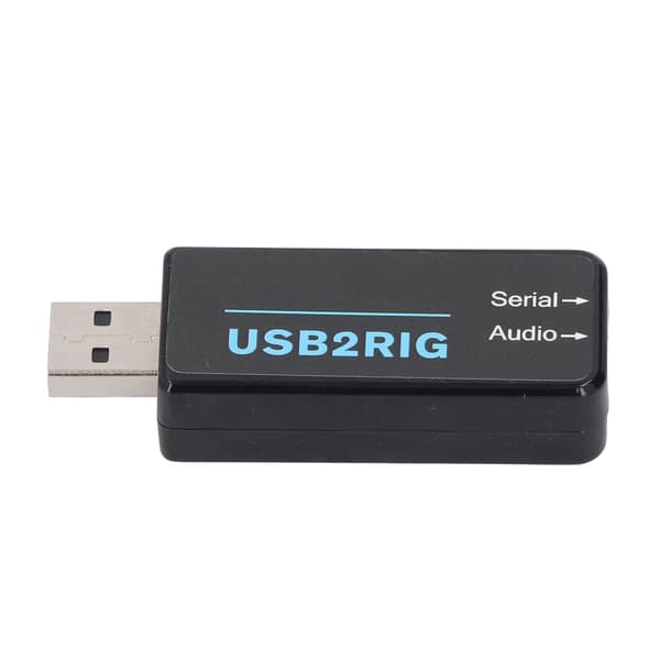 USB-lydadapter 3,5 mm dobbeltstik til USB 4-benet mini eksternt lydkort