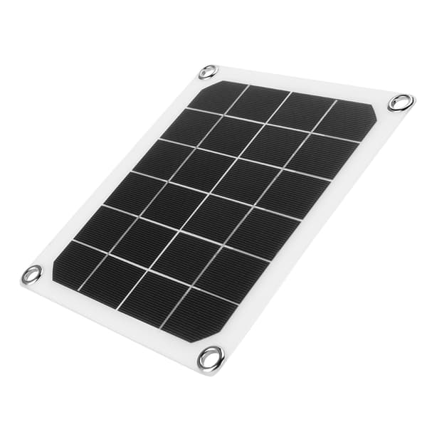 6V 10W Udendørs Solcellepanel Udsugningsventilator USB-opladning til Drivhus Hønsehus