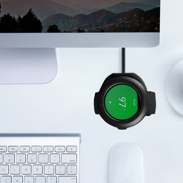 Til Amazfit Watch 3 A1801 Kompakt USB-ur-opladerkabel med rund basedock