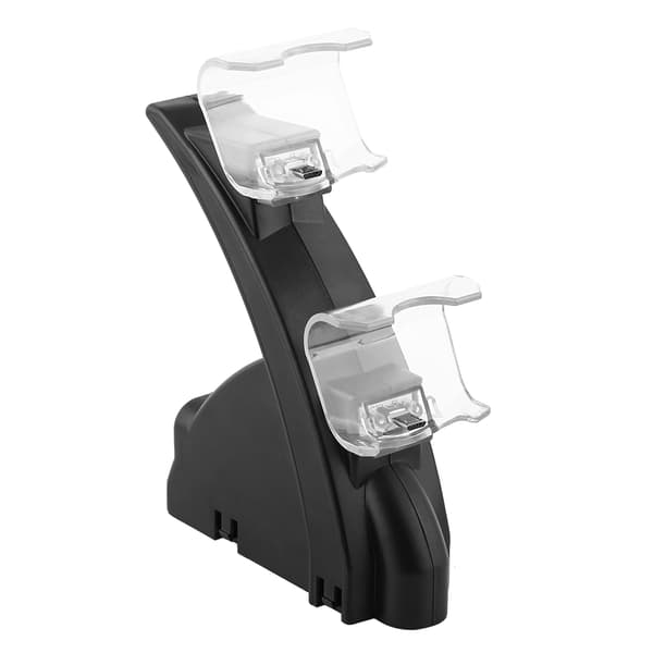 USB Dobbelt Oplader Dockingstation Stand til PS4 til Playstation 4 Slim/Pro Controller