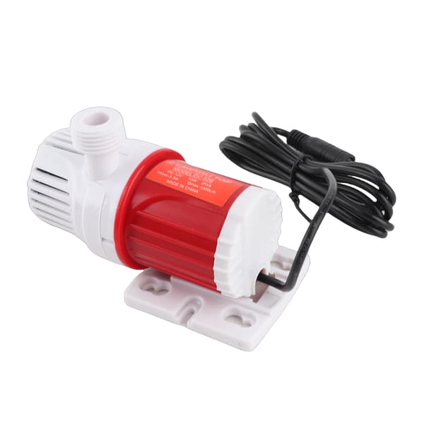 Borstlös dränkbar vattenpump Tyst DC12V 10W 3.3M lyfthöjd Mini Akvarium