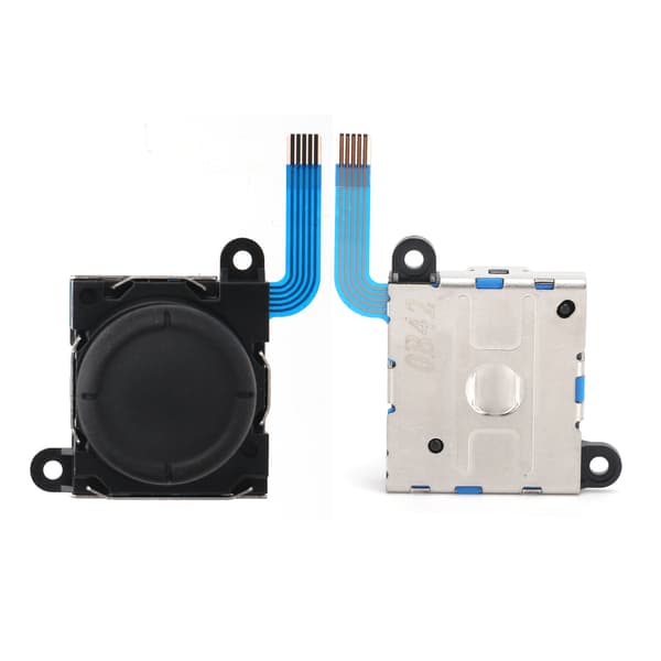 Analog Joystick Tommelfingerknap Modul Erstatning til Switch Joycon/Lite Controller Sort