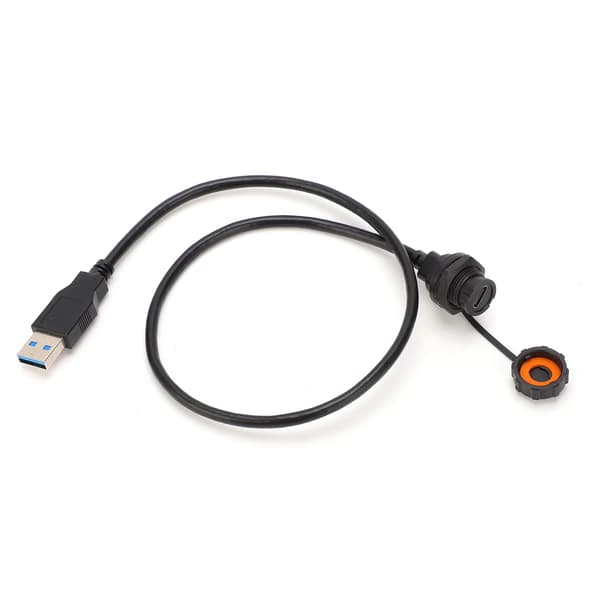 Vandtæt USB-C hun til USB 3.0 han kabelstik IP68 0,5m E10TPCBFF/U3AM