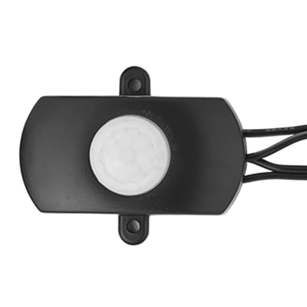 2A DC 5-24V PIR Infrarød Bevægelsessensor Detektor Automatisk Afbryder LED Strip USB Interface Sort