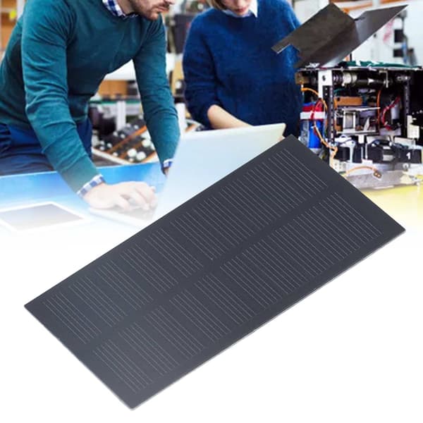 1W 5V Monokrystallinsk Solpanel Bærbart Modul til 3.7V Batteriopladning