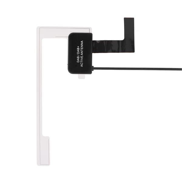 DAB Digital Bilradio Antenn Glasmontering MCX Hankontakt