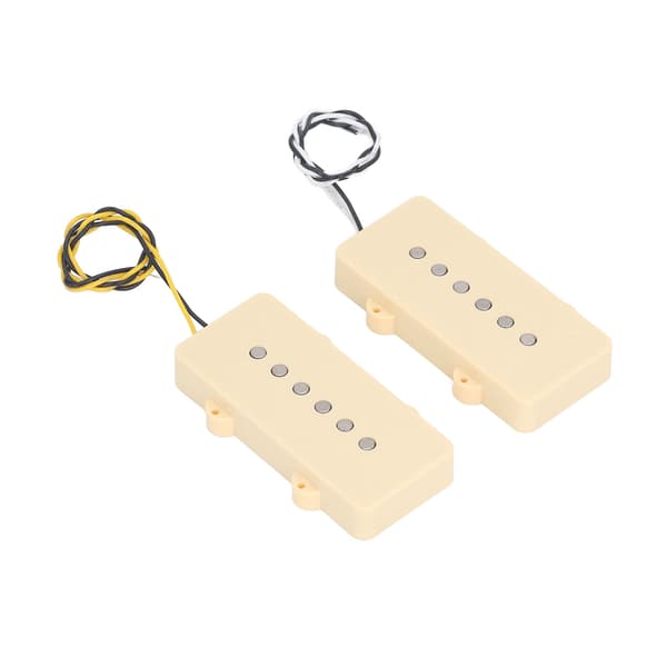 2 stk. elguitar pickup sæt Alnico 5 klar lyd single coil pickup sæt til Jazzmaster