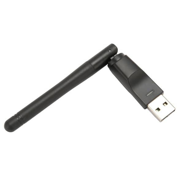 MT7601 USB WiFi-adapter 150 Mbps trådløs netværkskortadapter med integreret antenne til Windows stationær computer og bærbar computer