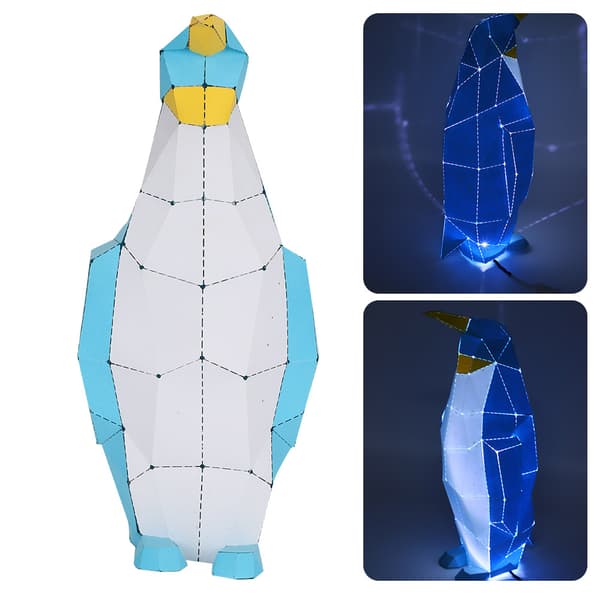 Boardattack Papercraft Kit DIY USB-driven handgjorda pedagogiska leksaker för barn DC12V