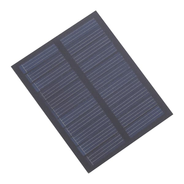0,5W 5,5V Solcelleopladningspanel PET-lamineret plade DIY-legetøjsplade 76x60mm