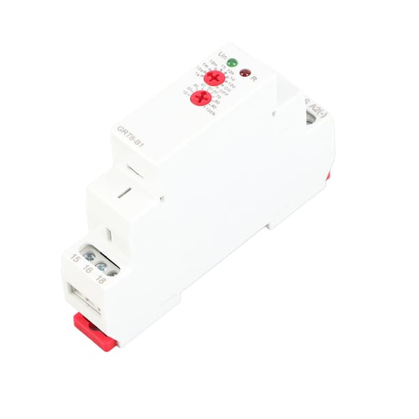 GRT8-B1 Mini Off-Delay -ajastinrele, DIN-kisko, AC/DC 12-240V