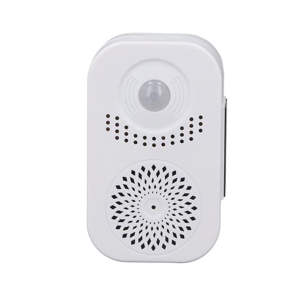 Trådlös rörelsesensor dörrklocka röstpåminnelse välkomstsummer ringsignaler volymjustering USB-laddning för hembutik