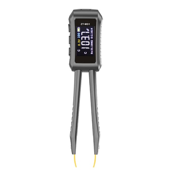 Digital Multimeter Pincet Komponenttester SMD Modstand Kondensator Induktor Auto Detect Måler