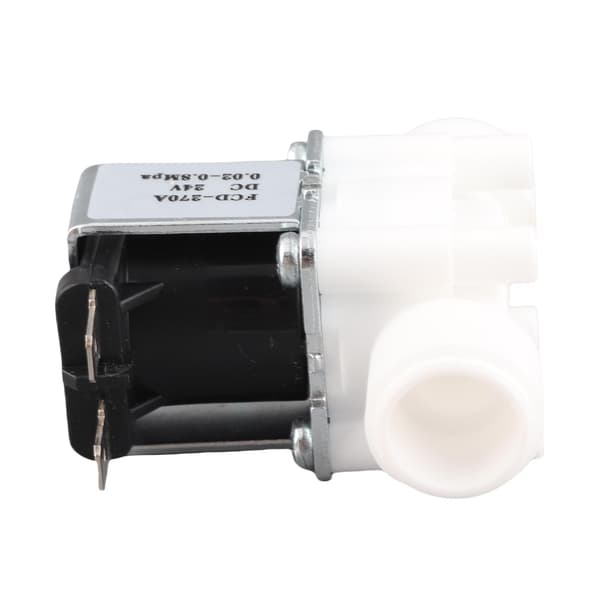 1/2\" NC elektrisk magnetventil, vatteninlopp i plast DC24V
