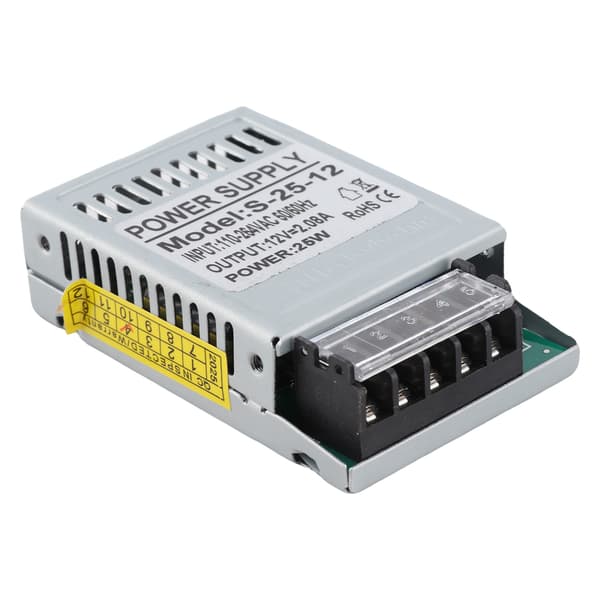 12V 25W 2.08A LED Driver Transformer til lyskasse, stripelys, CCTV-kamera
