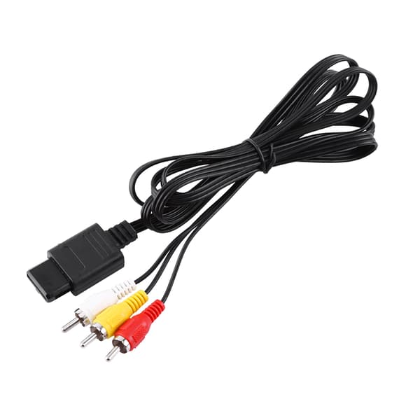 Audio TV Video Kabel A/V Komposit RCA Kabel til N64 Nintendo GameCube