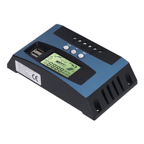 MPPT Solar Regulator 60A 12V/24V 3-faset Beskyttende Batterioplader Controller til Solpanel