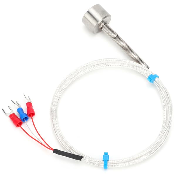 PT100 Magnetisk Temperatursensor Vandtæt Adsorption Termistor -60 til +150℃ (3 meter)