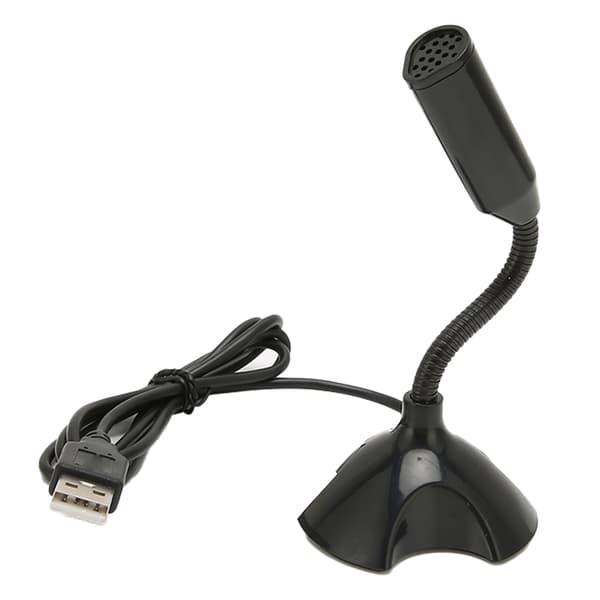 USB Mikrofon Professionel Omnidirektionel Støjreducerende Desktop Kondensator Konferencemikrofon