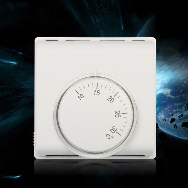 220V Central AC Mekanisk Termostatbrytare Rumstemperaturregulator