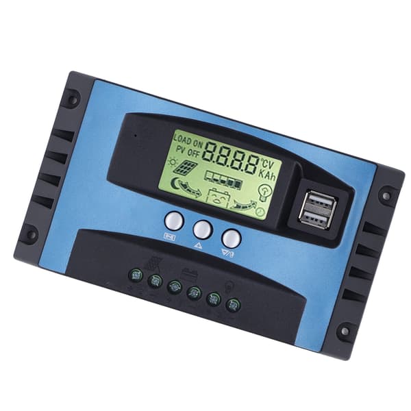 MPPT Solar Regulator 60A 12V/24V 3-faset Beskyttende Batterioplader Controller til Solpanel