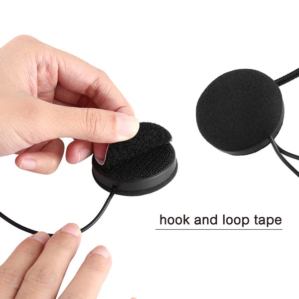 Motorcykelhjälm Bluetooth-headset Handsfree-hörlurar Samtal Hörlursmikrofon