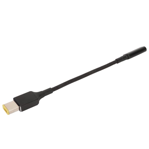 Bærbar opladerkabeladapter USB C til Slim Tip aluminiumslegering 100W DC bærbar opladerledning til Lenovo rektangulær port