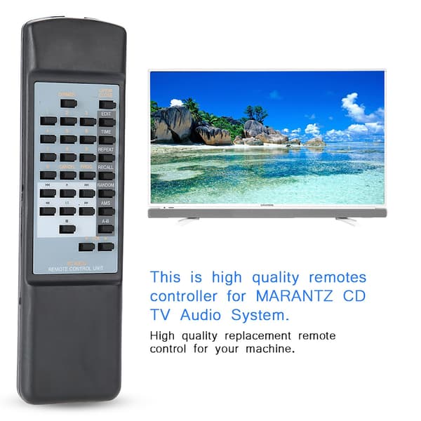 Ersättningsfjärrkontroll för CD TV-ljudsystem för MARANTZ CD63SE CD67SE CD48SE