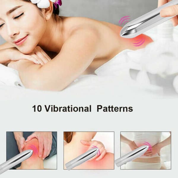 Mini bärbar USB-laddning Kroppsvibrationsmassage Vibrator Massager