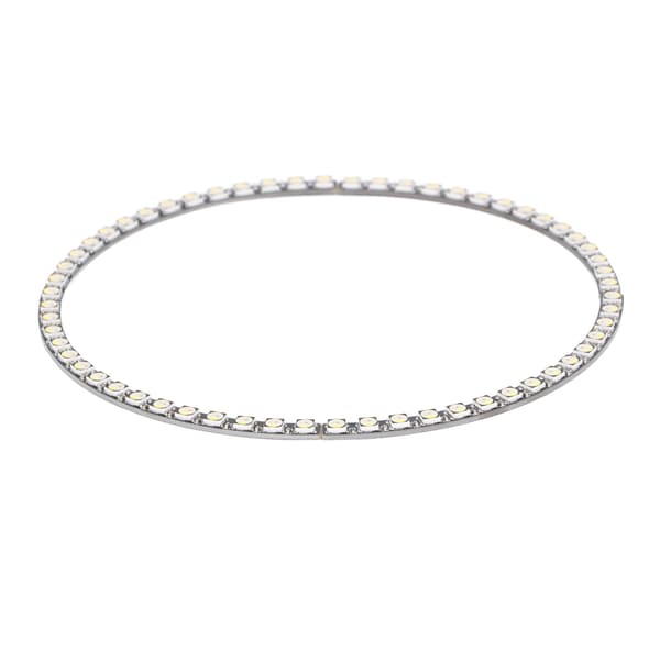 60 stk. SK6812 RGB LED Ringlysmodul, individuelt adresserbart fuldfarve, 60-bit driverkort