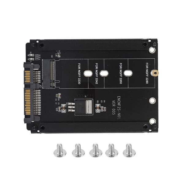 Højtydende 22-bens M.2 NGFF til SATA-adapter Plug and Play M.2 til SATA B-nøgle