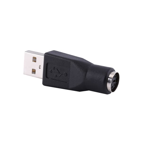 2 stk. USB 2.0 A han til PS/2 hun adaptere konverterstik til pc-computertastaturmus