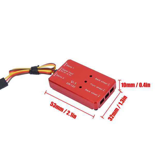 JP Hobby ER-120 Alloy Elektriskt Infällbart System Kontroller RC Tillbehör