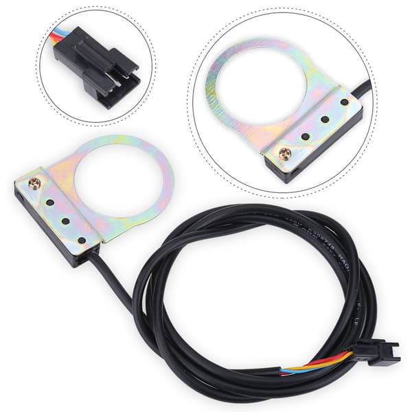 Elektrisk cykelpedal 12 magneter E-cykel PAS System Assistent Sensor Hastighedssensor