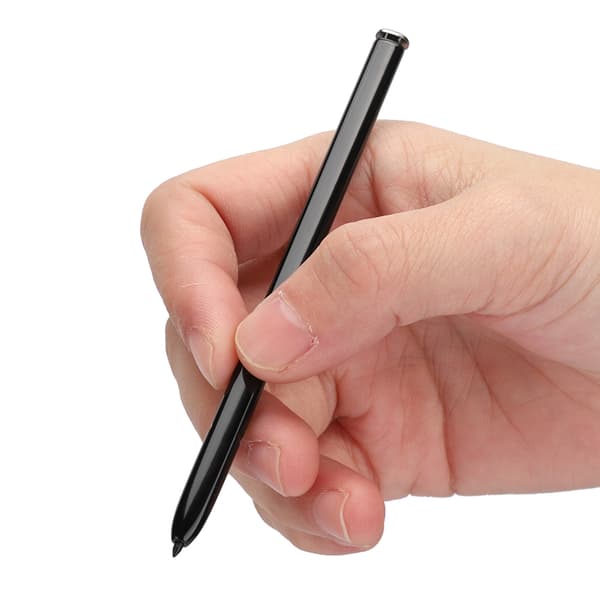 Touch Screen Skrivepen Indbygget Elektromagnetisk Passer til Samsung Galaxy Note 10 Sort Hvid (Sort)