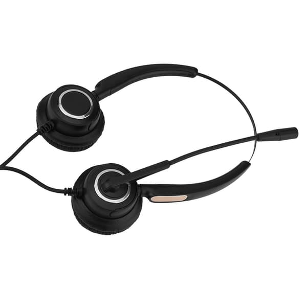 Call Center USB-headset Lättvikt Brusreducerande USB Call Center-headset med mikrofon