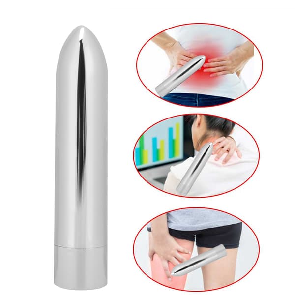 Mini bærbar USB-opladning Kropsvibrationsmassage Vibrator Massager