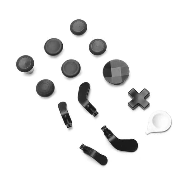Gamepad Swap Joysticks Paddles Tilbehør Erstatning til Xbox One Elite Series 2 Controller Sort