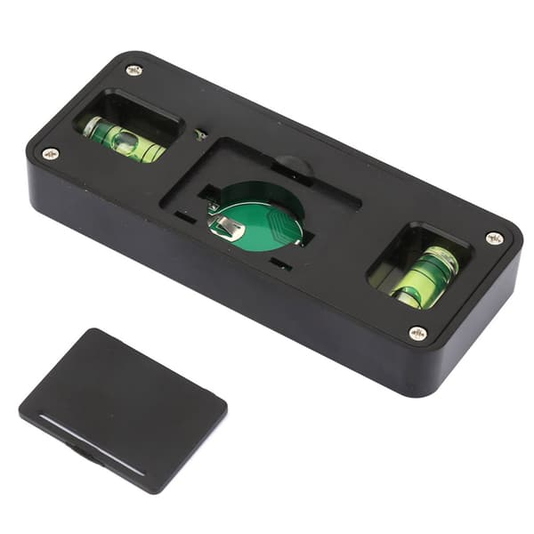 360 graders mini digital vinkelmåler inklinometer magnetisk bund (100 mm)