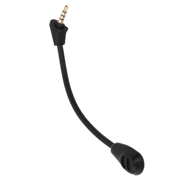 Erstatningsheadsetmikrofon Støjreducerende 3,5 mm Aftagelig Hovedtelefonmikrofon til Kingston HyperX Cloud Alpha