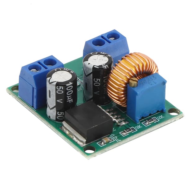 DC 3V-36V til 5V-36V Justerbar Step-Up Boost Konverter Modul 150W med Høj Effekt