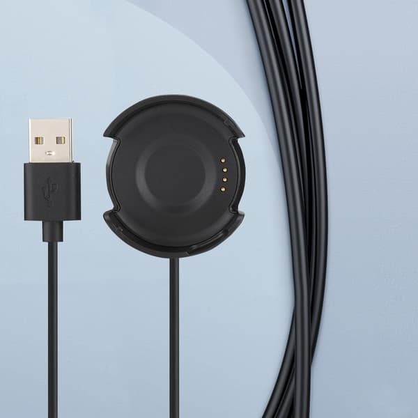 Til Amazfit Watch 3 A1801 Kompakt USB-ur-opladerkabel med rund basedock