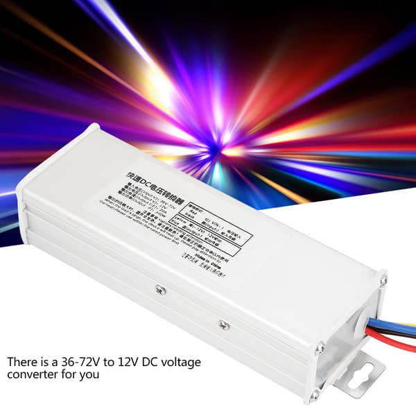 36-72V till 12V 20A 240W DC Nedtrappningsregulator Strömförsörjningsmodul