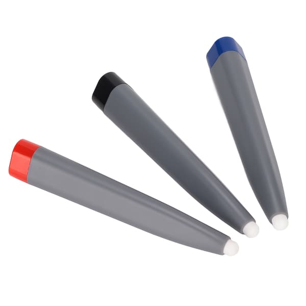 3 stk. touchskærmspen holdbart ABS-materiale bred anvendelse infrarød tablet-stylus til whiteboard multimedieskærm