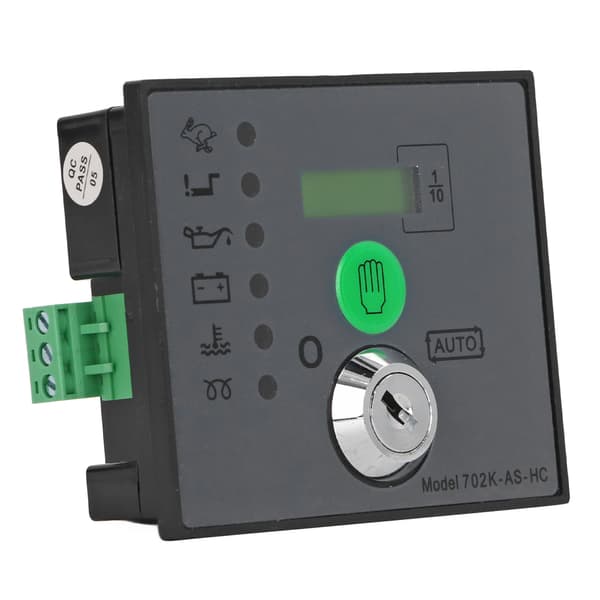 Genset Auto Start Controller Unit 8-35VDC, LCD Display LED Light, Generator Control Module