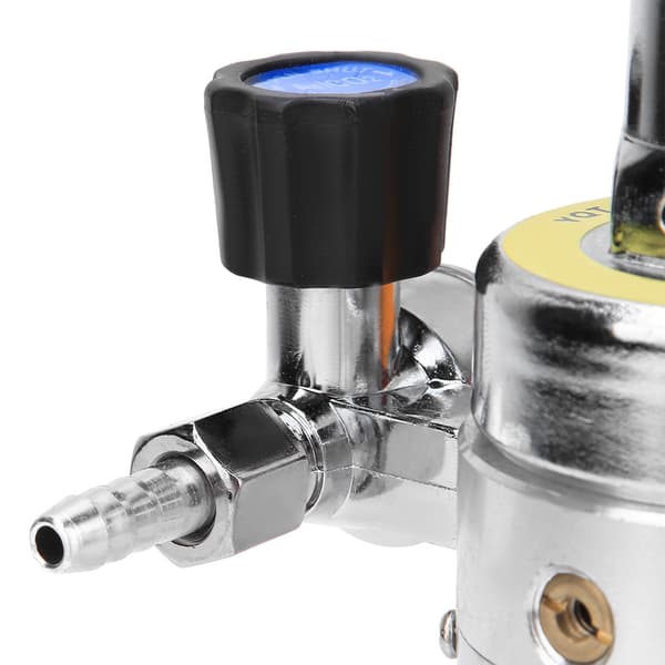 CO2-trykreduktionsvarmer Zinklegering G5/8 indvendigt gevind cylinderhane